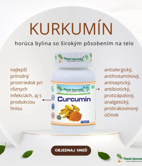 Kurkumín 95 - Protizápalová podpora, Imunita - 500 mg, 60 kapsúl – Obrázok 3