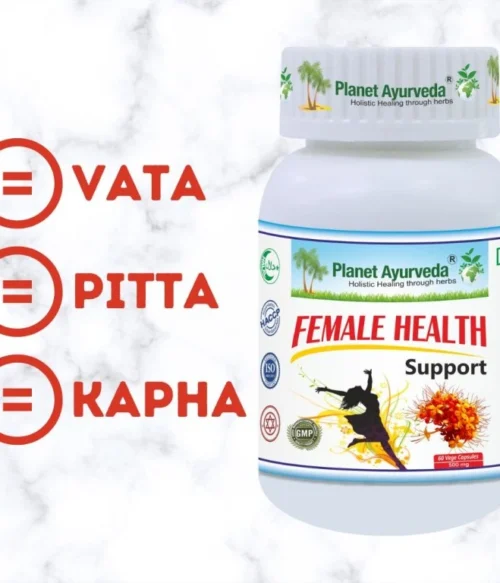 Female Health Support - Výtoky, Cyklus, Zápaly - 500 mg, 60 kapsúl – Obrázok 3