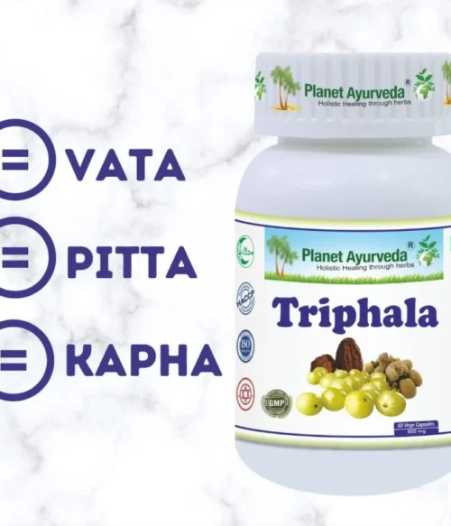 Triphala - Zápcha, Trávenie - 500 mg, 60 kapsúl – Obrázok 3