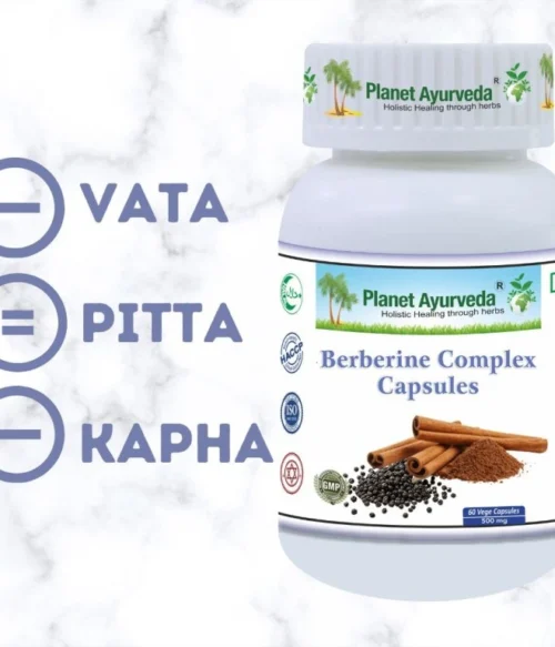 Berberine Complex - Trávenie, Cukor v krvi, Metabolizmus - 500 mg, 60 kapsúl – Obrázok 4