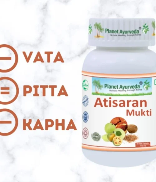 Atisaran Mukti - Trávenie, Hnačky - 500 mg, 60 kapsúl – Obrázok 2