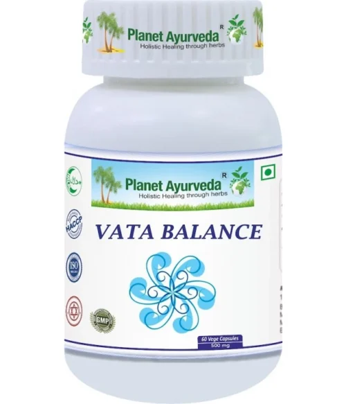 Vata Balance - Nadmerná tvorba Vata dóše - 500 mg, 60 kapsúl – Obrázok 1