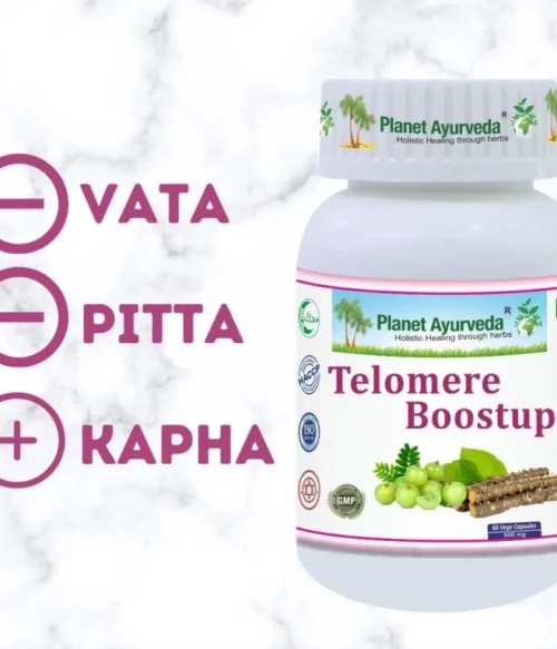 Telomere Boostup - Podpora telomér, Dlhovekosť - 500 mg, 60 kapsúl – Obrázok 2