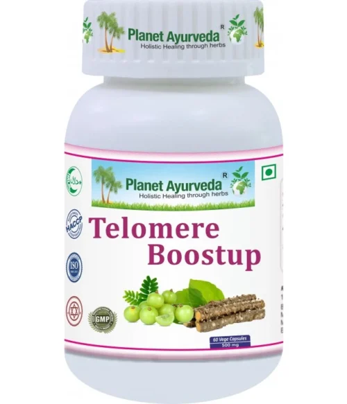 Telomere Boostup - Podpora telomér, Dlhovekosť - 500 mg, 60 kapsúl – Obrázok 1