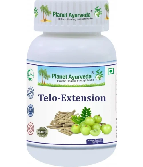 Telo-Extension - Zdravie telomér, Dlhovekosť - 500 mg, 60 kapsúl – Obrázok 1