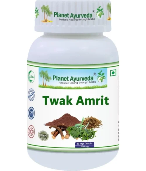 Twak Amrit - Čistenie krvi - 500 mg, 60 kapsúl – Obrázok 1