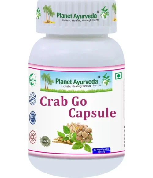 Crab Go - Imunita, Proti zápalové - 500 mg, 60 kapsúl – Obrázok 1