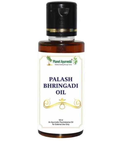 Palash Bhringadi Thailam - Ajurvédsky olej na vlasy a pokožku - 100 ml – Obrázok 1