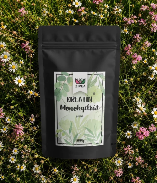 Kreatín monohydrát – ŽIVEA 500g – Obrázok 1